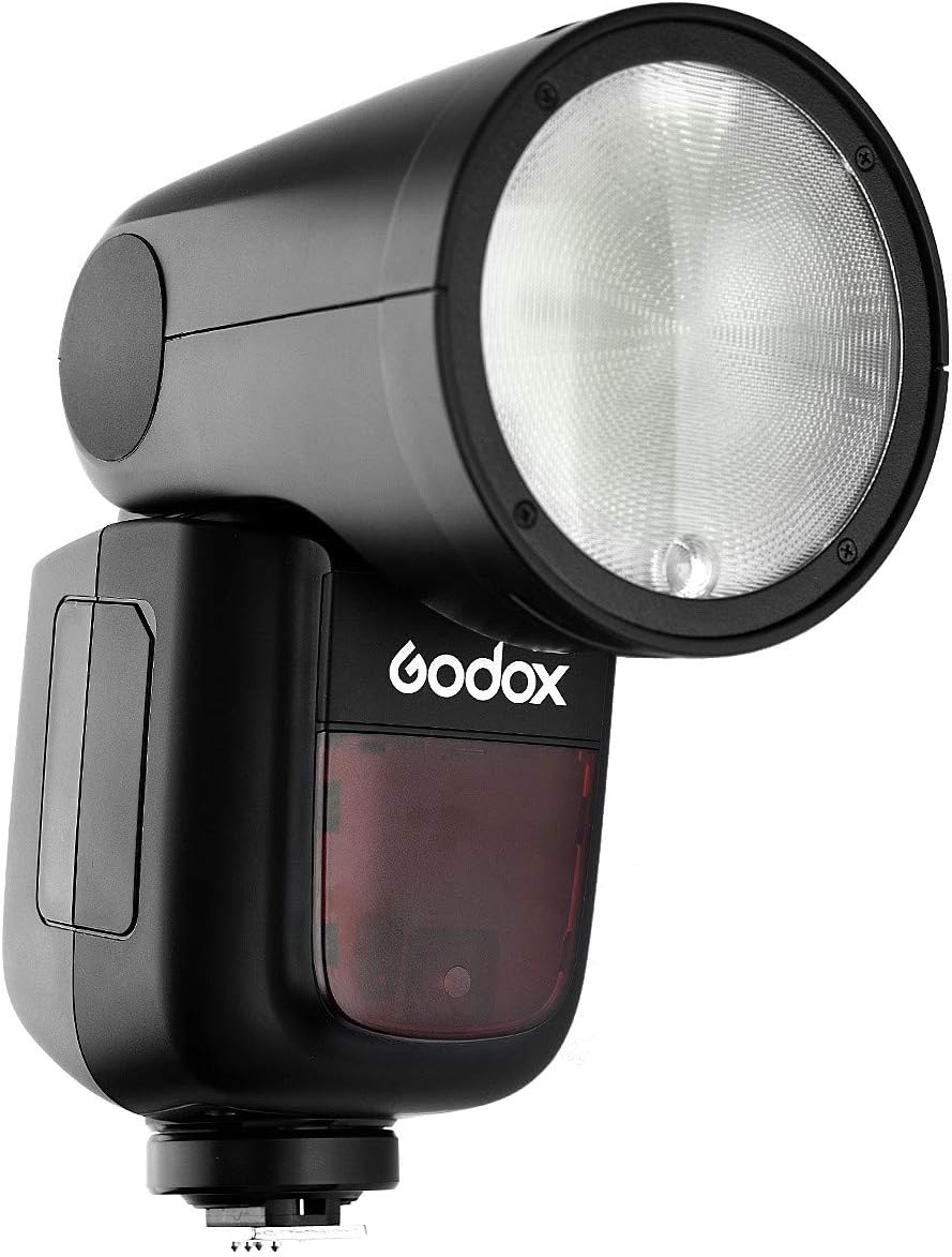 Godox V1-C V1 Li-on TTL On-Camera Round Flash Speedlight Compatible with Canon-2