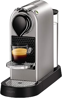 Nespresso KRUPS Citiz XN741B40 Pod Coffee Machine-Silver, 1260 W, 1 Liter