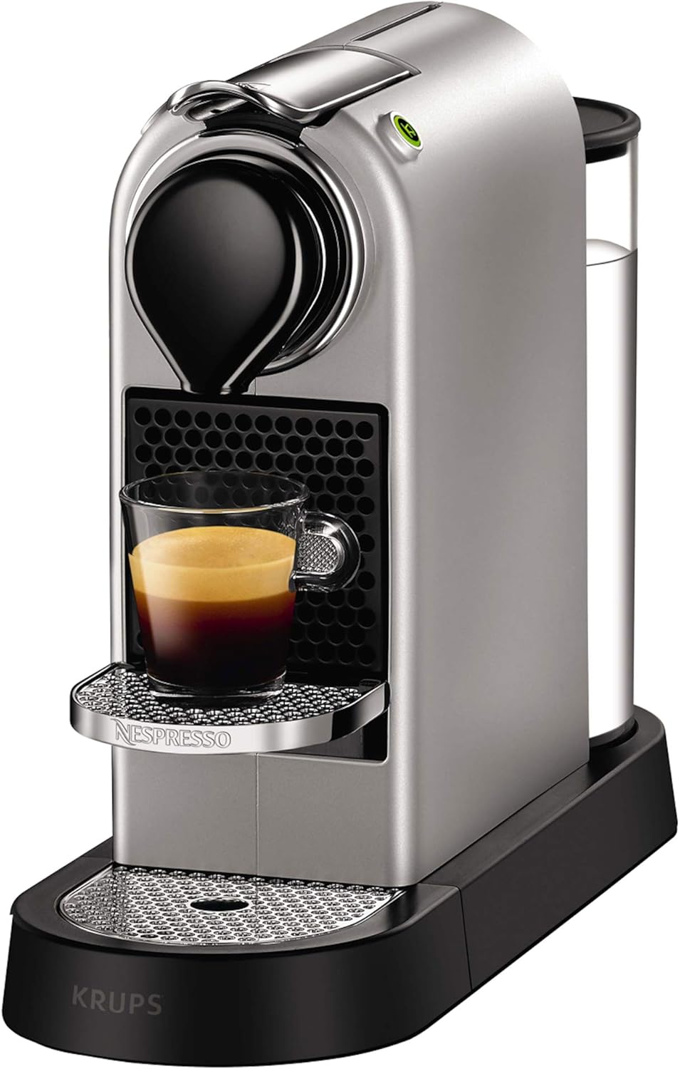 Nespresso KRUPS Citiz XN741B40 Pod Coffee Machine-Silver, 1260 W, 1 Liter-0