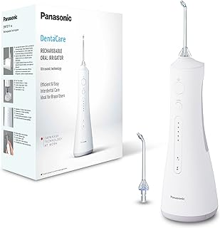 Panasonic EW1511 Rechargeable Dental Oral Irrigator with Ultrasonic Technology