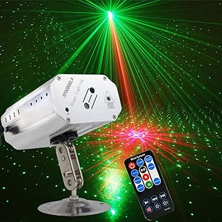 Party Lights DJ Lights, Disco Stage Lights Strobe Lights dj Equipment Strobe Perform for Stage Lighting with Remote Control for Dancing Xmas Gift Thanksgiving Party Birthday