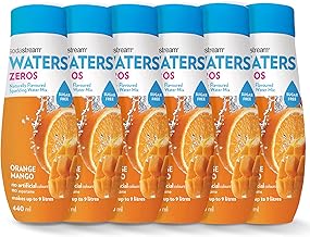 SodaStream Flavours Orange & Mango Zero Mix, Diet Fizzy Drink Maker Concentrate, Aspartame Free SodaStream Syrup, Sparkling Water Flavouring, 6x 440ml Multi Pack, packaging may vary