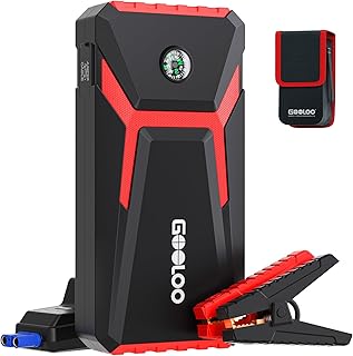 GOOLOO Jump Starter Power Pack Quick Charge in & out 2000A Peak Car Jump Starter 12V Car Battery Booster Jump Starter Emergency Portable Battery Jump Starters (up to 6.0L Gas and 4.0L Diesel)