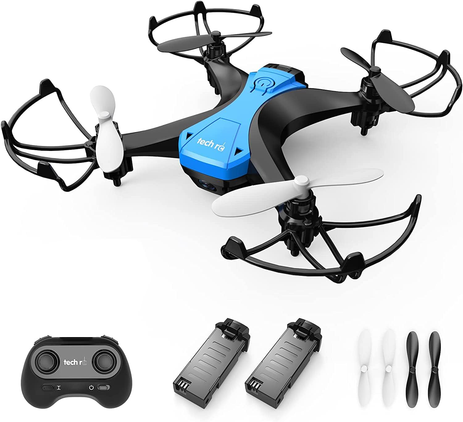 tech rc Mini Drone for Kids, Max 20mins Flight Time, 3D Flips, Headless Mode, Altitude Hold, One Key Take-off/Landing, 6-Axis Gyro Stable RC Quadcopter, Remote Control Toy Drone for Beginners-0