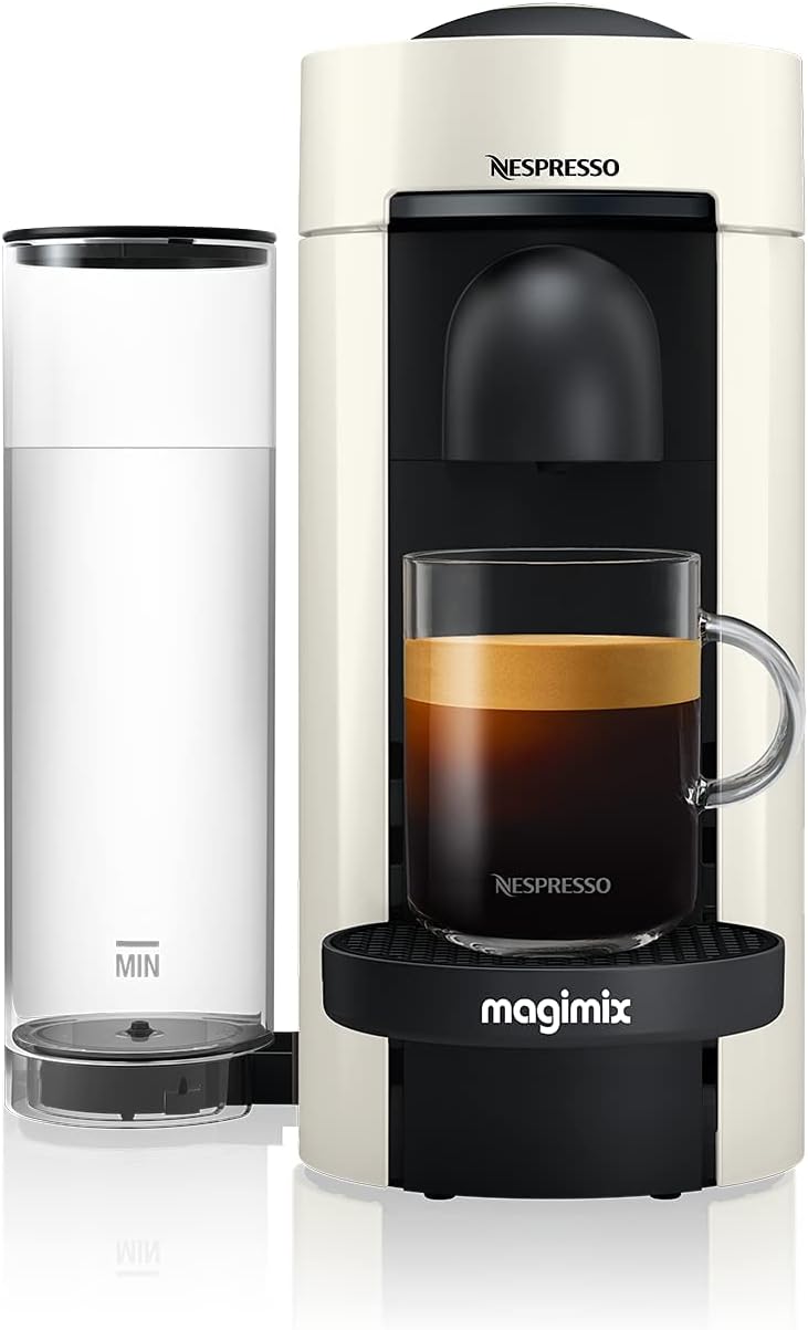 Nespresso Vertuo Plus Coffee Machine by Magimix LE White 11398-6