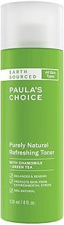 PAULA'S CHOICE Earth SOURCED Toner - Gel Toner Hydrates, Replenishes & Soothes Skin - Healthy Glow with Natural Ingredients - with Vitamin E - All Skin Types - 118 ml