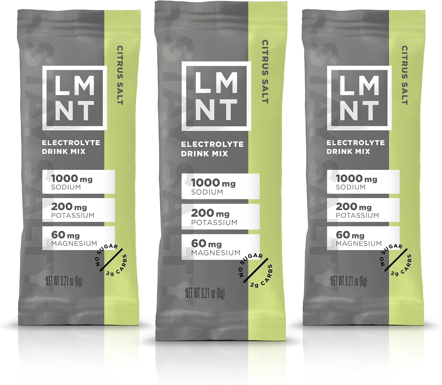 LMNT Keto Electrolyte Powder Packets | Paleo Hydration Powder | No Sugar, No Artificial Ingredients | Citrus Salt | 30 Stick Packs-0