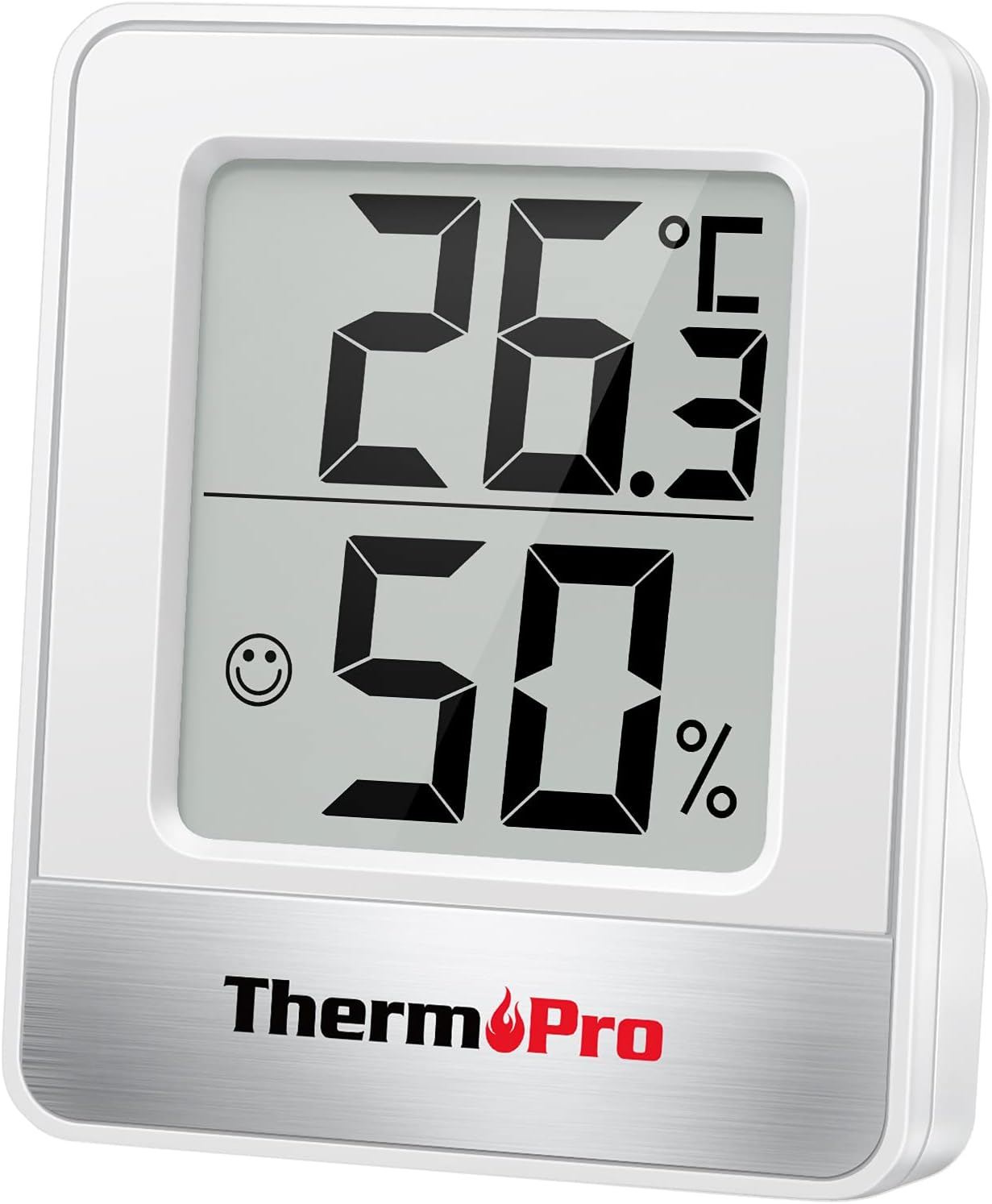 ThermoPro TP49 Small Digital Hygrometer Indoor Thermometer Ambient Thermometer Temperature Monitor and Humidity Meter for Home Office Comfort Reptile Thermometer-0