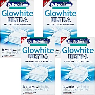 Dr Beckmann Glowhite Ultra Fabric Whitener (8 x 40g Sachets)