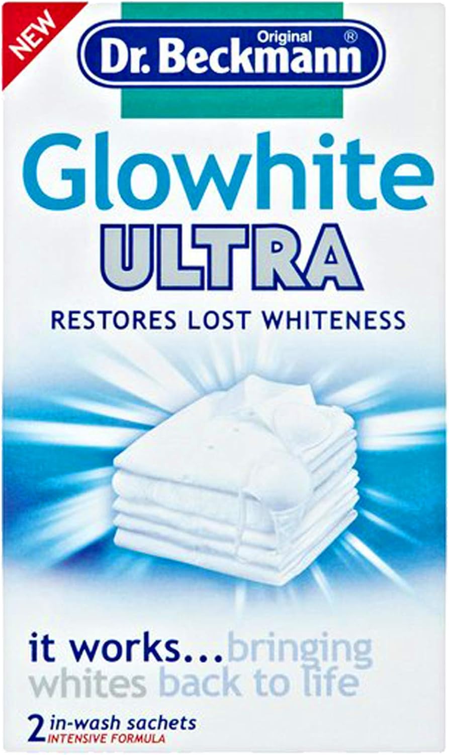 Dr Beckmann Glowhite Ultra Fabric Whitener (8 x 40g Sachets)-2