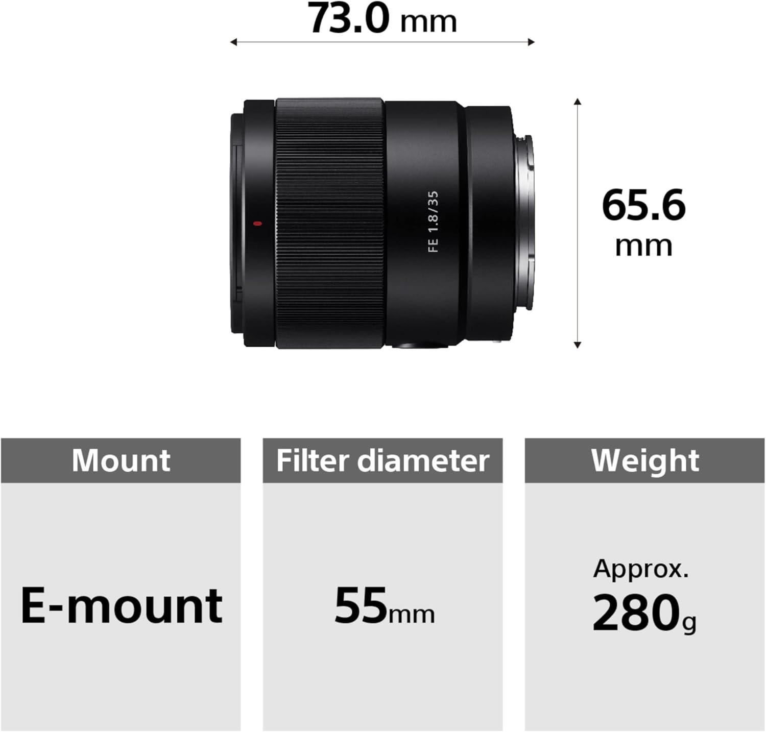 Sony SEL35F18F FE 35mm F1.8 large-aperture wide-angle prime lens-6