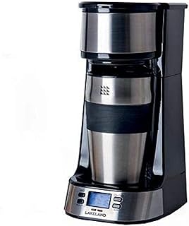 lakeland Digital To Go Coffee Machine With Travel Mug – Automatic Filter Coffee Machine Brews 1 Cup