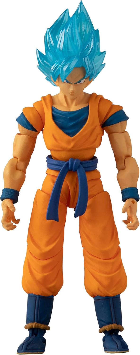 BANDAI Dragon Ball Evolve Anime Figure, Action Figures Anime Gifts And Anime Merch From Dragon Ball Manga And Anime Goku Toy, Super Blue Goku Figure, 12.5 cm-0