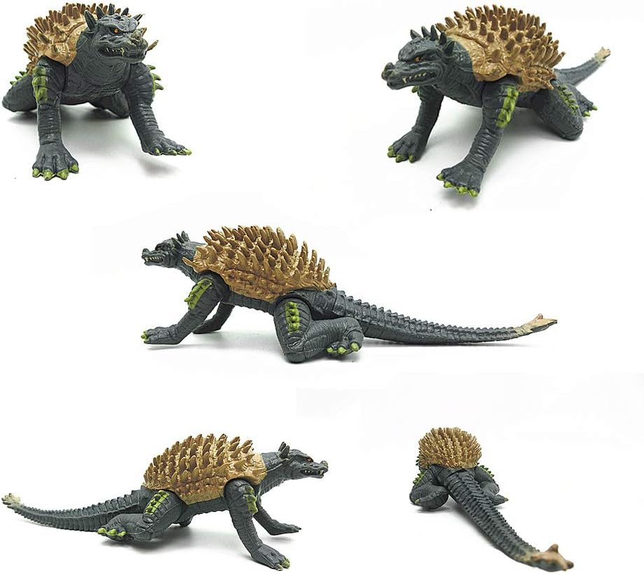 MINGZE New Celebration 8pcs King of Monsters Godzilla Monsters Action Figure Toys, 3-16cm Birthday Dinosaur Model Set Toys Mosla Quidola Decoration-4