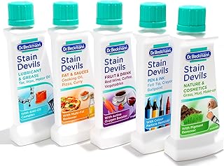 Dr Beckmann Stain Devils Complete Stain Remover Kit (4 x 50ml, 1 x 50g)