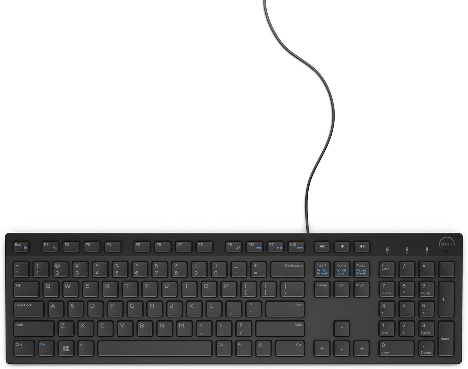 Dell Multimedia USB-A Keyboard-KB216 - UK (QWERTY) - Black-4