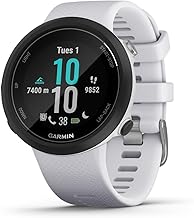 Garmin Swim 2 Easy to Use Lightweight GPS Swimming Smartwatch, Pool and Open Water Smartwatch, Records Distance , Pace , Stroke Count and more , Whitestone