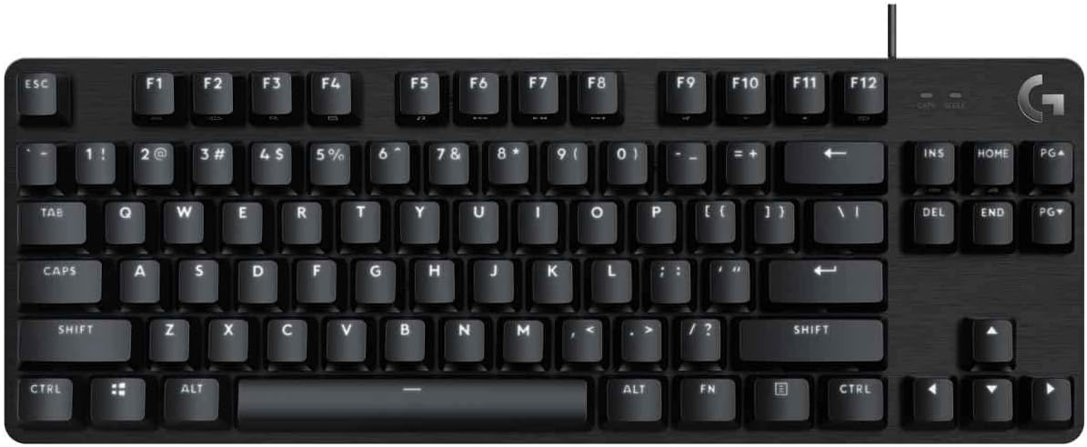 Logitech G413 TKL SE Mechanical Gaming Keyboard - Compact Backlit Keyboard with Tactile Mechanical Switches, Anti-Ghosting, Compatible with Windows, macOS, QWERTY UK English Layout - Black-3