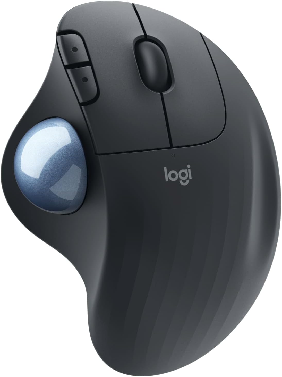 Logitech ERGO M575 The wireless mouse with trackball, easy thumb control, precision reading and smooth reading, ergonomic convenience, Windows/Mac, Bluetooth, USB - Graphite-0