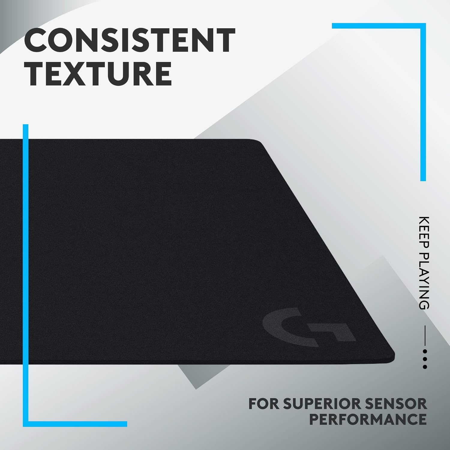 Logitech G G840 Extra Large Gaming Mouse Pad, Optimised for Gaming Sensors, Moderate Surface Friction, Non-Slip Mouse Mat, Mac and PC Gaming Accessories, 900 x 400 x 3 mm-3