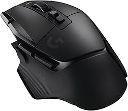 Logitech G G502 X LIGHTSPEED Wireless Gaming Mouse - Optical mouse with LIGHTFORCE hybrid optical-mechanical switches, HERO 25K gaming sensor, compatible with PC - macOS/Windows - Black