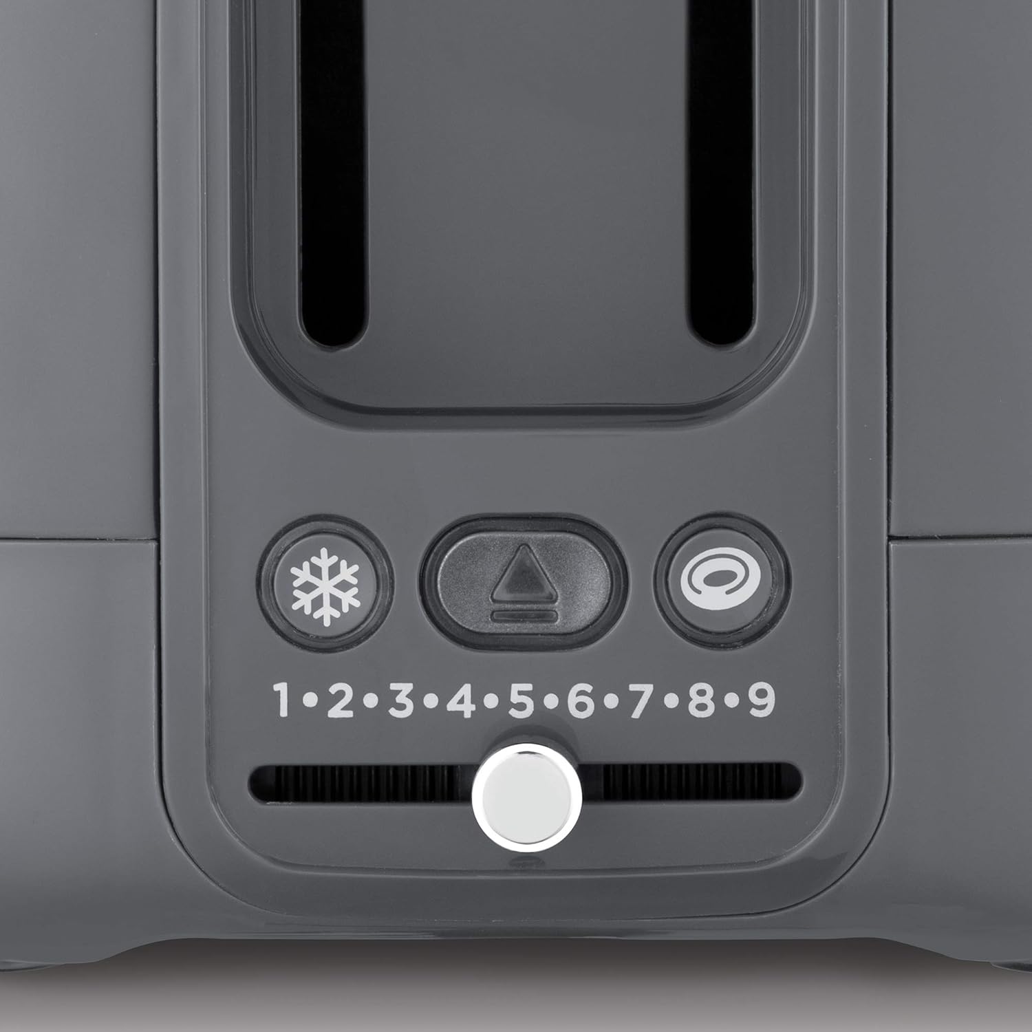 Dualit 2 Slice Domus Toaster | Grey | Extra Long Slots For Large Bread Slices – Bagel & Defrost Settings - Peek & Pop Function | Matching Domus Kettle & Sandwich Cage Available-3