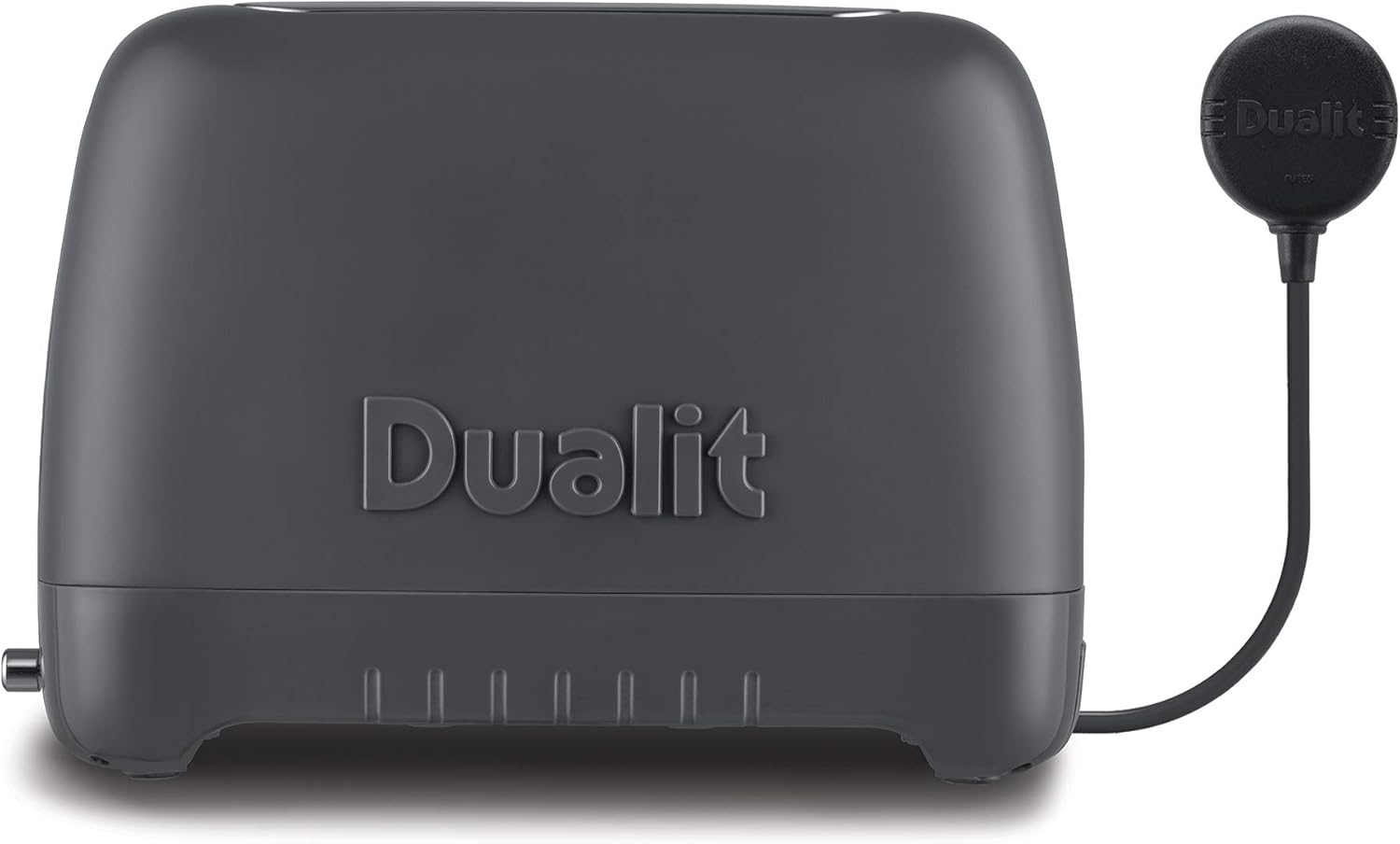 Dualit 2 Slice Domus Toaster | Grey | Extra Long Slots For Large Bread Slices – Bagel & Defrost Settings - Peek & Pop Function | Matching Domus Kettle & Sandwich Cage Available-4