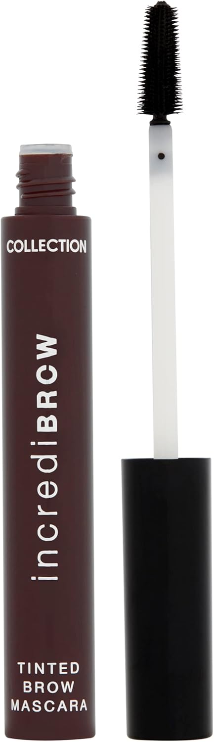 Collection Cosmetics Incredibrow Tinted Mascara, Fast Drying Formula, 8ml, Dark Brunette-1