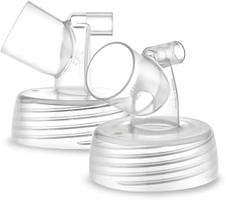 Maymom Myfit Base Connector (2Pc) Wide Neck: These Connectors Will Fit These Wide Neck Bottles: Spectra Wide Mouth Bottles, Avent Bottles, and Wide Mouth Bottles.