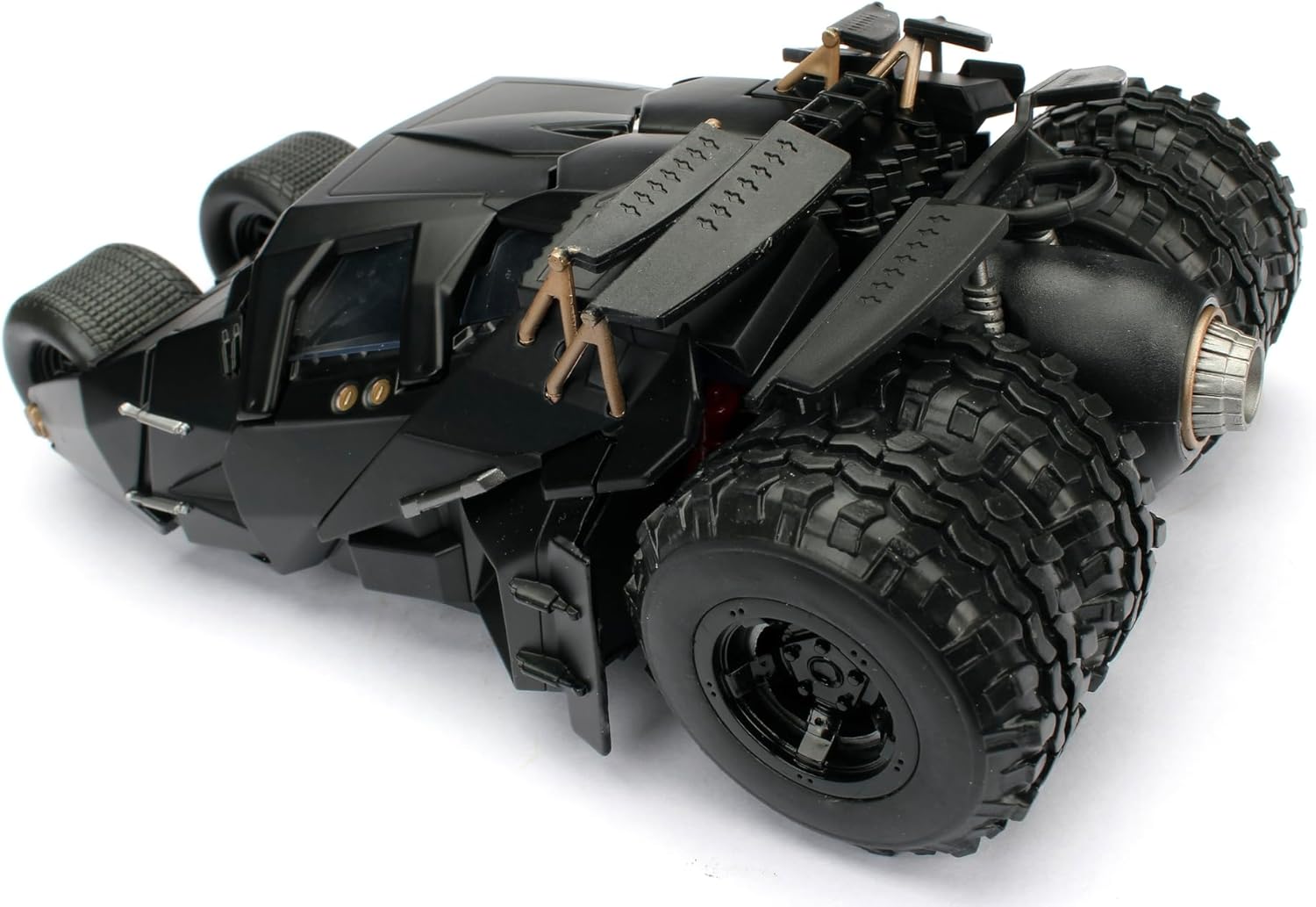 Jada BATMAN THE DARK KNIGHT BATMOBILE 1:24 SCALE DIE-CAST REPLICA, Black-14