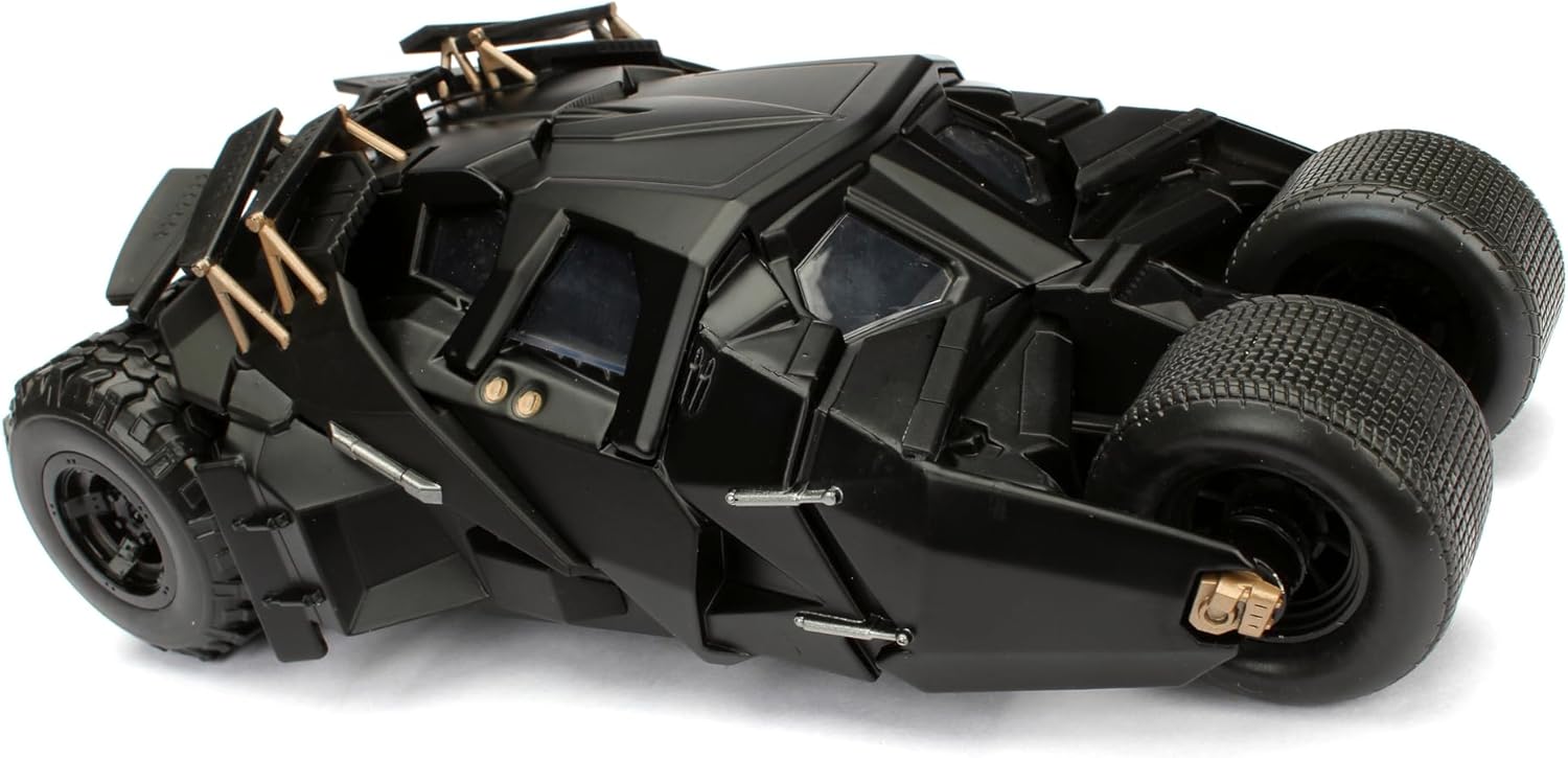 Jada BATMAN THE DARK KNIGHT BATMOBILE 1:24 SCALE DIE-CAST REPLICA, Black-15