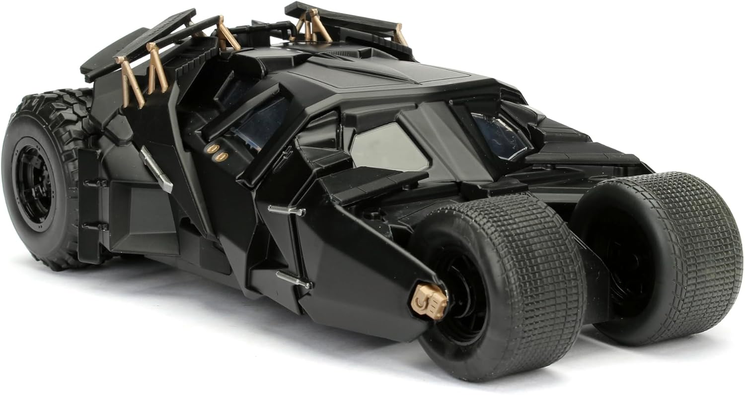 Jada BATMAN THE DARK KNIGHT BATMOBILE 1:24 SCALE DIE-CAST REPLICA, Black-7