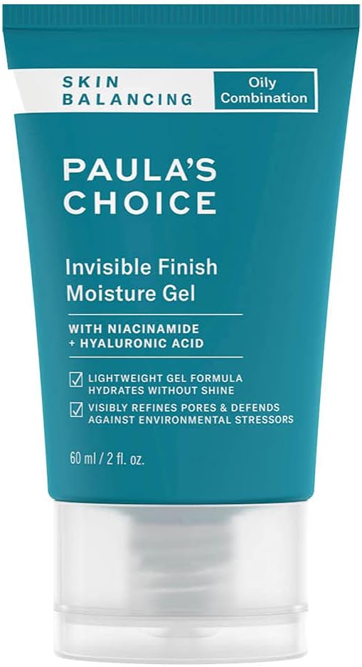 Paula's Choice SKIN BALANCING Gel Moisturiser - Lightweight Hydrating Night Cream - Minimises Enlarged Pores & Blackheads - with Niacinamide & Hyaluronic Acid - Combination to Oily Skin - 60 ml-0