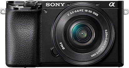 Sony Alpha 6100 | APS-C Mirrorless Camera with Sony 16-50 mm f/3.5-5.6 Power Zoom Lens ( Fast 0.02s Autofocus, Eye Tracking Autofocus for Human and Animal, 4K Movie Recording and Flip Screen )