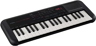 Yamaha PSS-A50 - Portable, Digital Keyboard with Phrase Recording, 42 Built-in Voices and 138 Arpeggio Types with a Lightweight Design, in Black, 50.6 x 20.1 x 0.54 centimeters