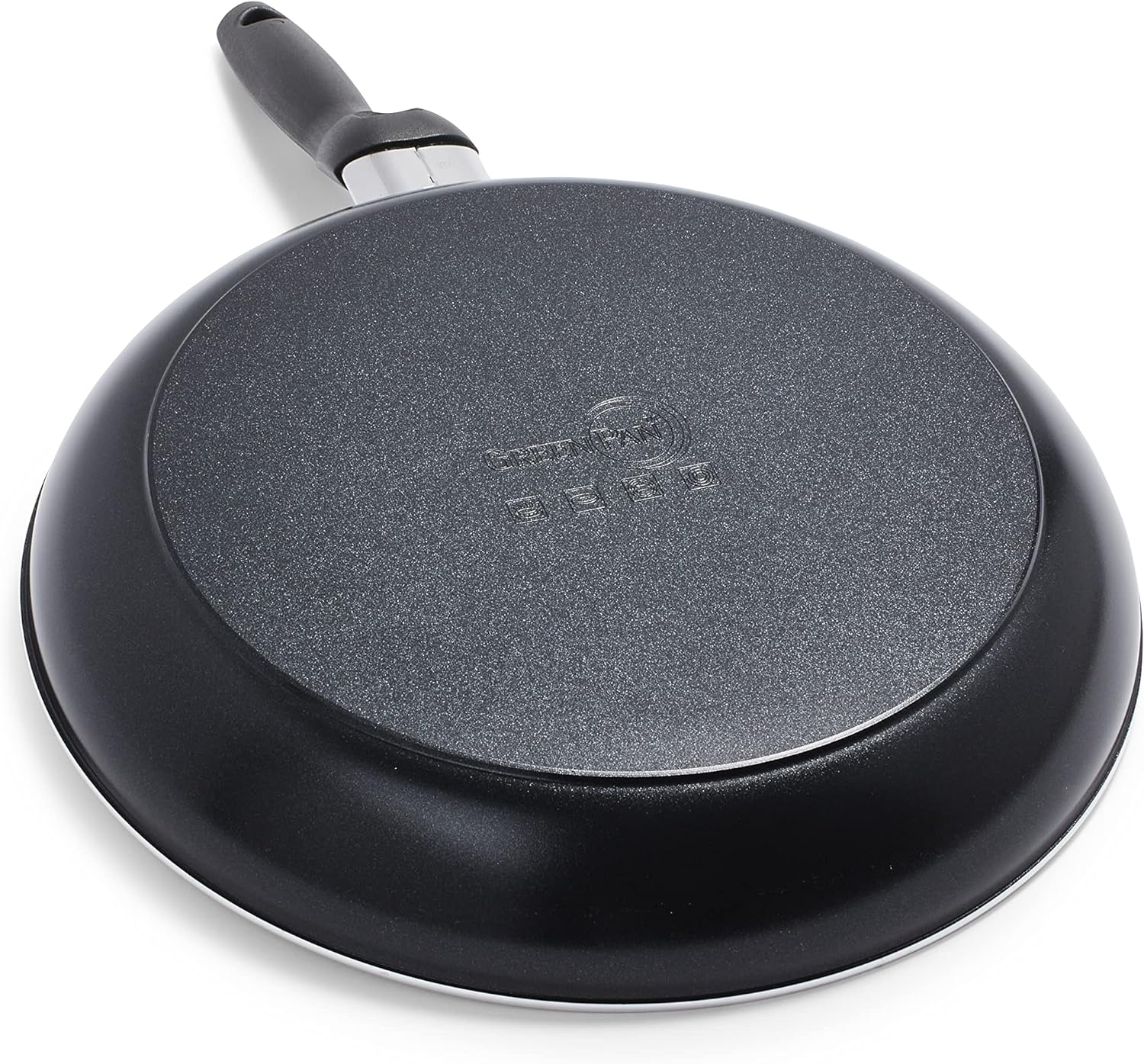 GreenPan Rio Healthy Ceramic Non-Stick 26cm Frying Pan Skillet, PFAS Free, Stay-Cool Handle, Oven Safe up to 160°C, Dishwasher Safe, Black & Cream-5