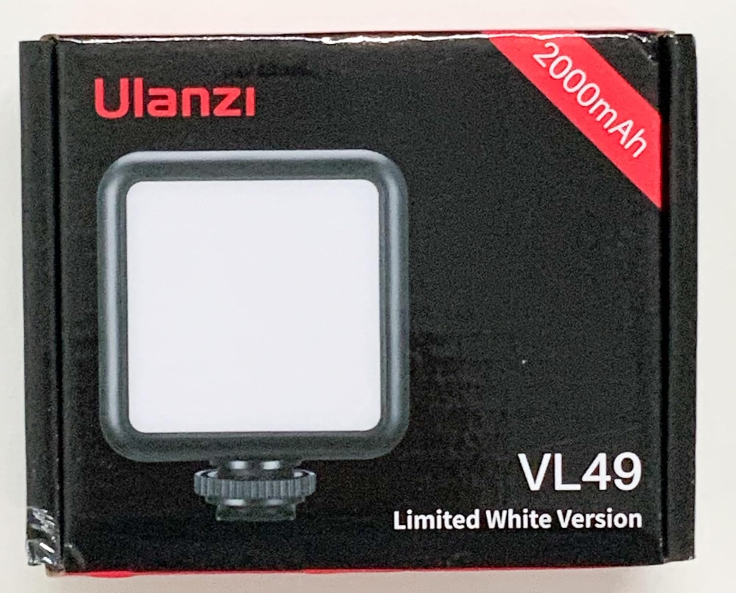 Camera Light, ULANZI VL49 Led Video Light Dimmable with 2000 mAh Battery, Portable Light Photography Rechargeable, Brightness Adjustable for Youtube,Studio,Livestreaming,DSRL,Camcorder Shooting-5