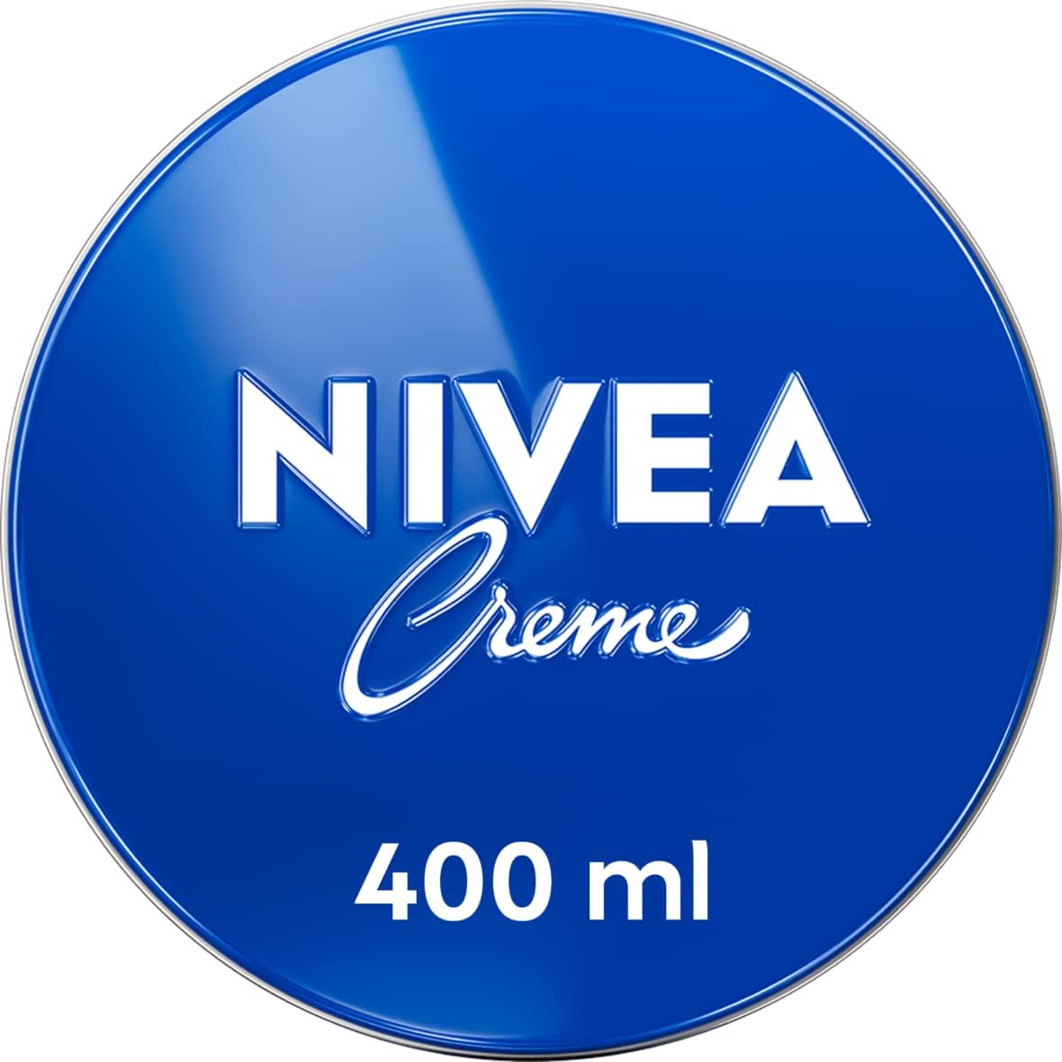 NIVEA Creme Tin (400ml), Moisturising Cream Provides Intensive Protective Care for Soft and Supple Skin, Ideal for Daily Use as a Face, Hand, or Body Cream-0