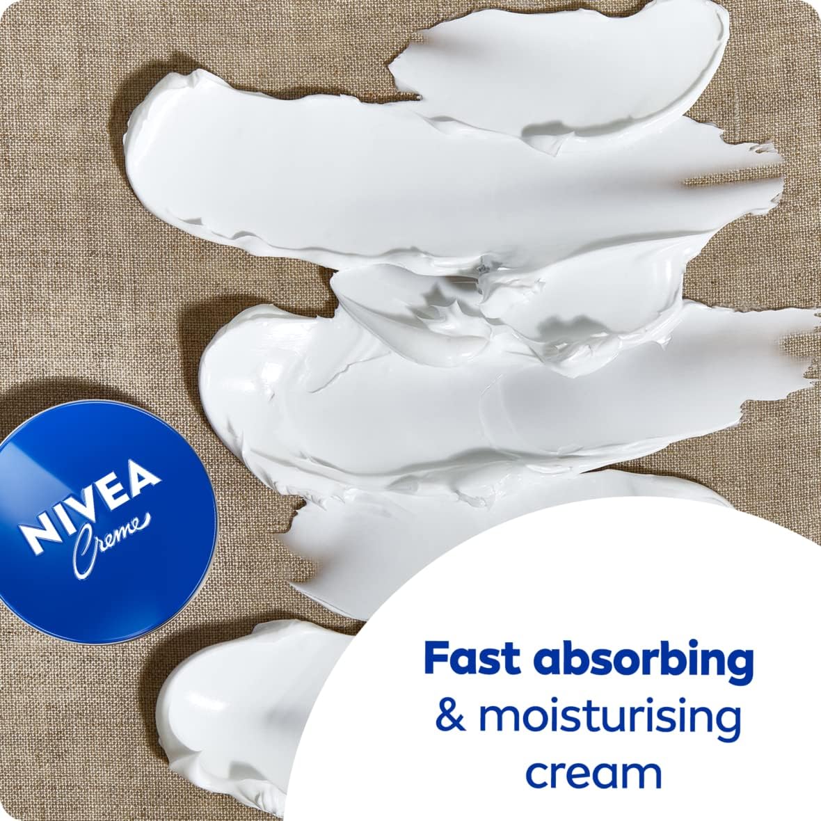 NIVEA Creme Tin (400ml), Moisturising Cream Provides Intensive Protective Care for Soft and Supple Skin, Ideal for Daily Use as a Face, Hand, or Body Cream-3