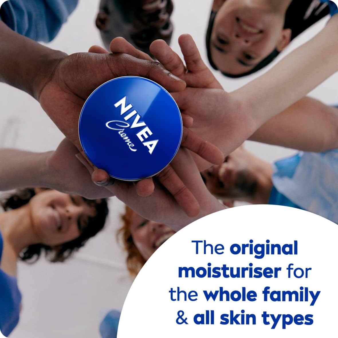 NIVEA Creme Tin (400ml), Moisturising Cream Provides Intensive Protective Care for Soft and Supple Skin, Ideal for Daily Use as a Face, Hand, or Body Cream-4