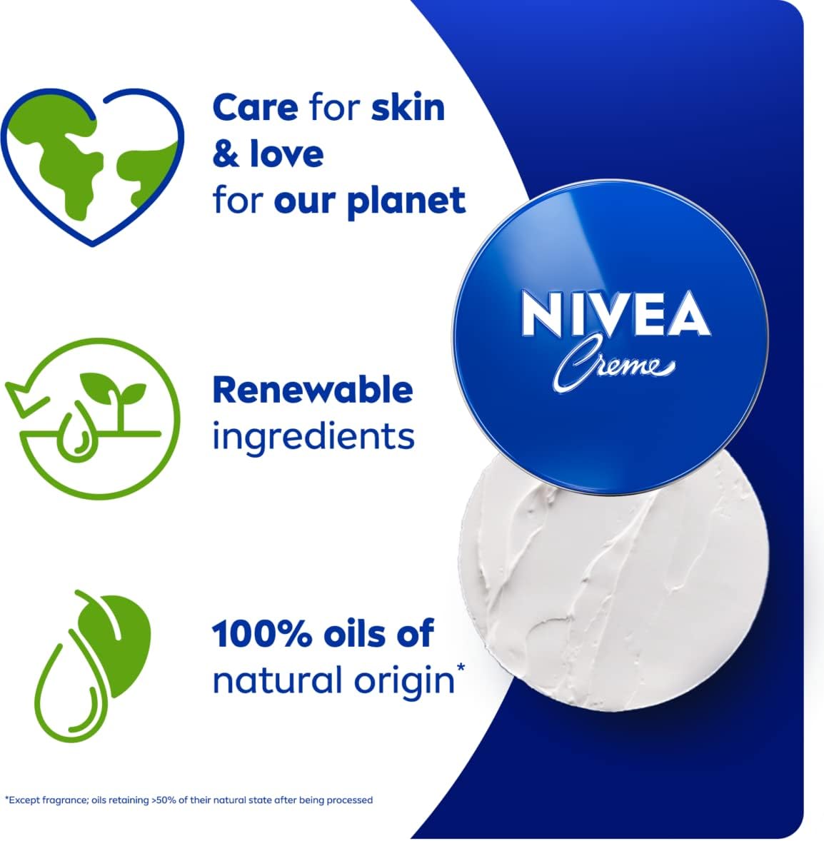 NIVEA Creme Tin (400ml), Moisturising Cream Provides Intensive Protective Care for Soft and Supple Skin, Ideal for Daily Use as a Face, Hand, or Body Cream-5