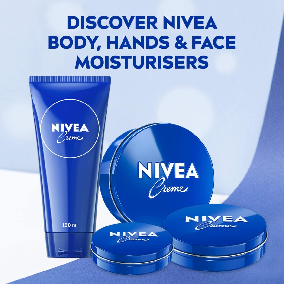 NIVEA Creme Tin (400ml), Moisturising Cream Provides Intensive Protective Care for Soft and Supple Skin, Ideal for Daily Use as a Face, Hand, or Body Cream-6