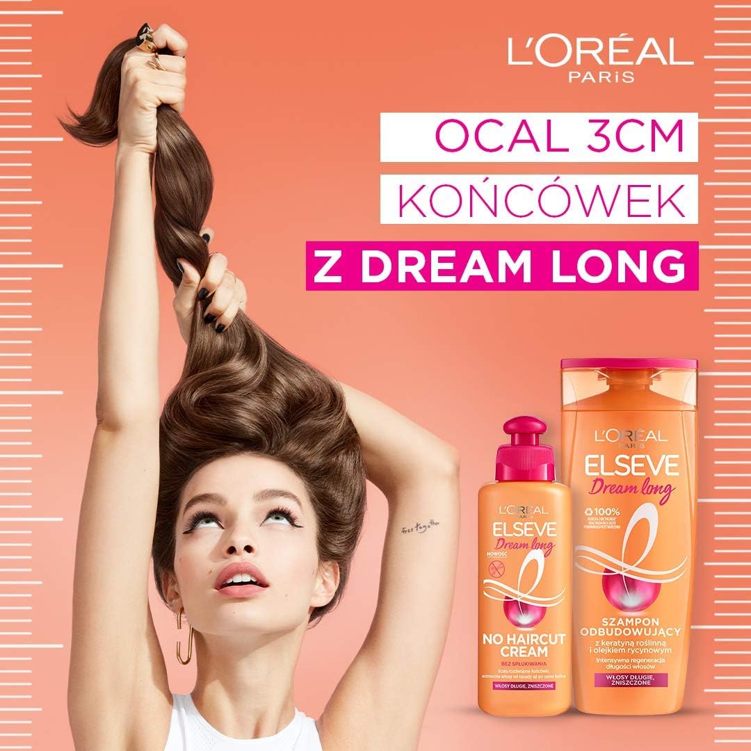 L'Oreal Paris Cream for Long Hair that Protects Against Breaking and Split Ends 200 ml-3