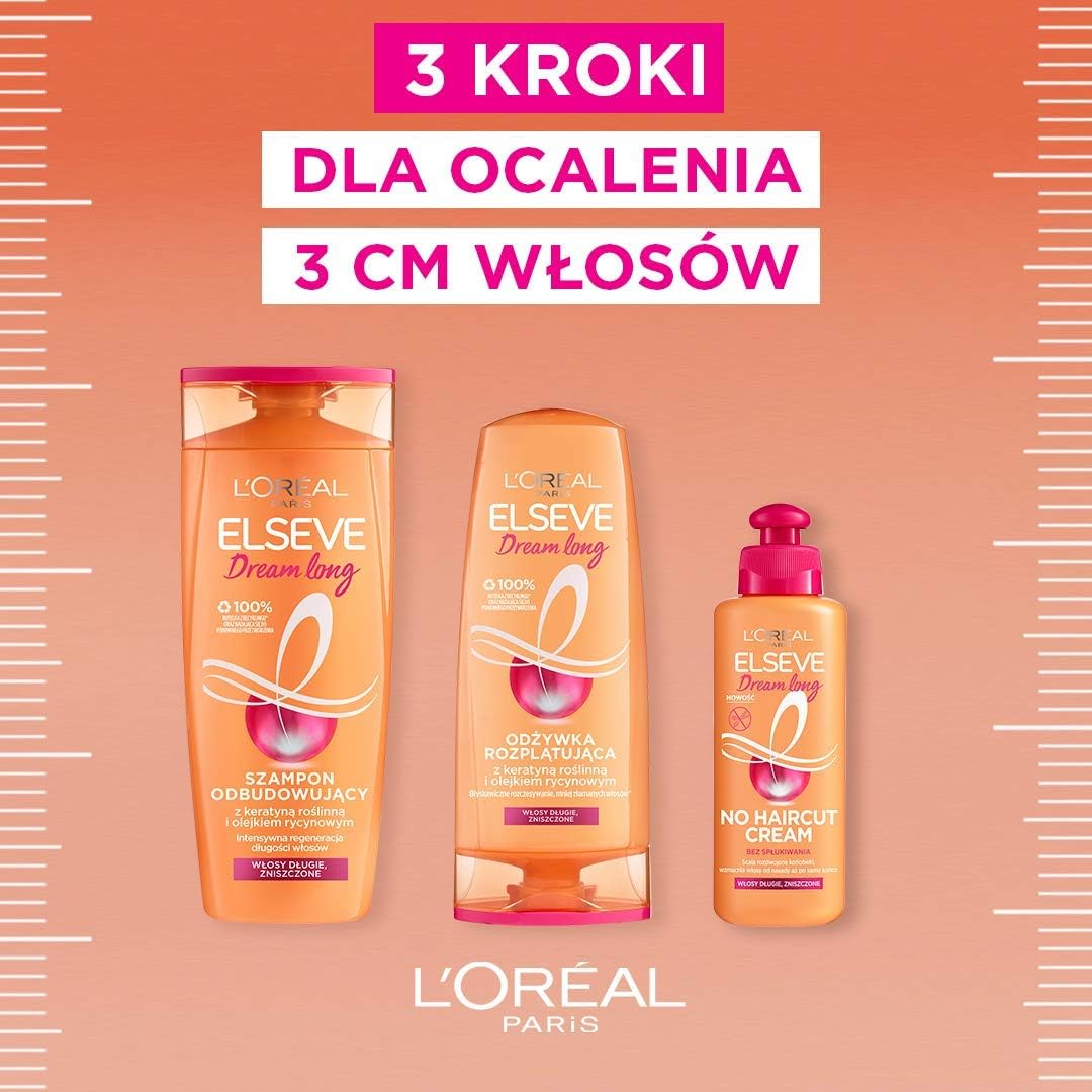 L'Oreal Paris Cream for Long Hair that Protects Against Breaking and Split Ends 200 ml-4