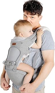 Lictin Advanced 6-in-1 Carrier- Ergonomic, Convertible, Face-in and Face-out Front and Back Carry for Newborns and Older Babies, 8-70 lbs / 3.5-20 kg