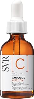 SVR Anti-Ox Ampoule [C] - 20% Vitamin C Serum for Face, Revitalizing Antioxidant Serum for Fine Lines and Dull, Tired Skin, 30ml