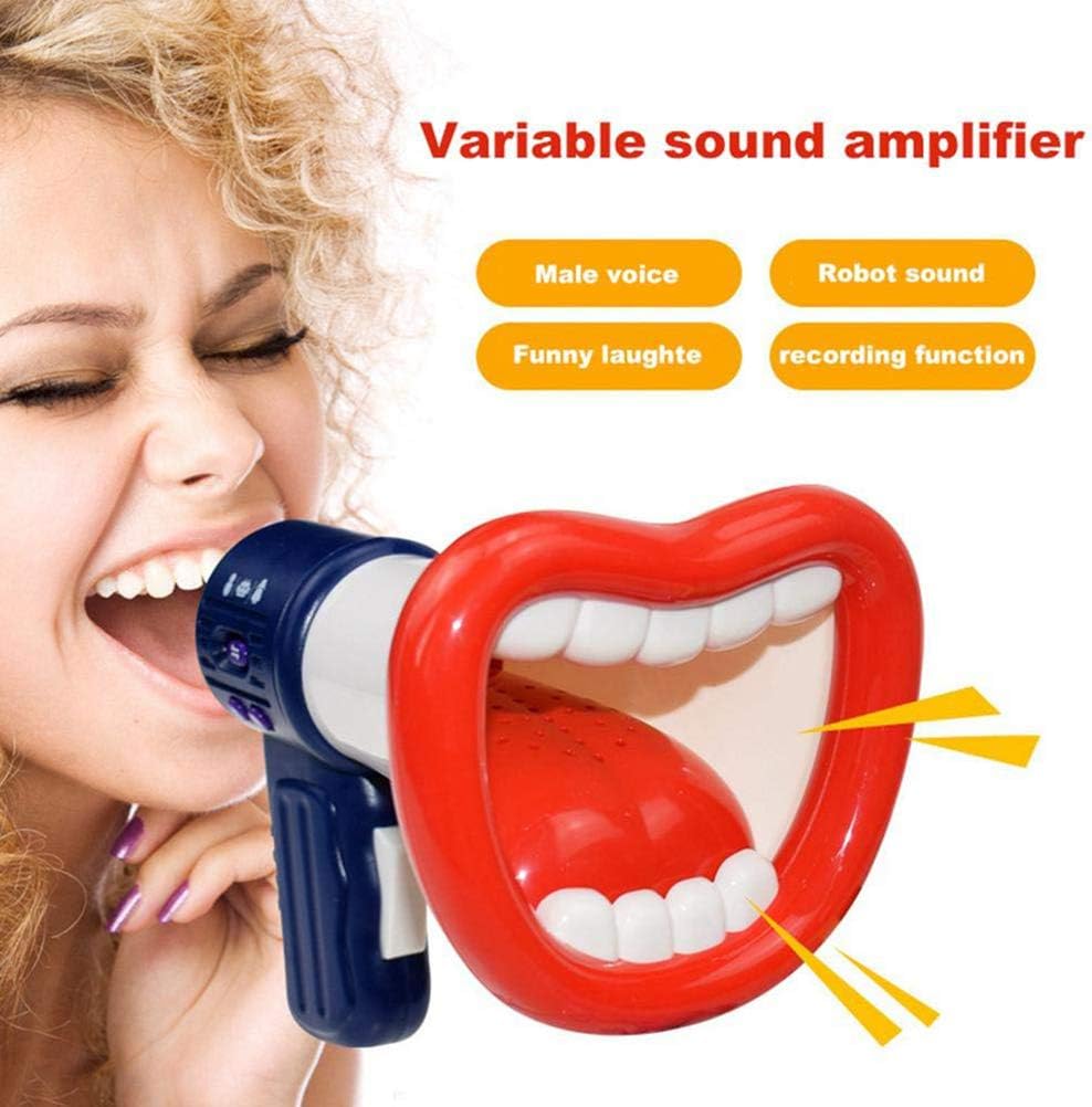 Kappha Mini Megaphone Children Funny Voice Speaker Bullhorn Voice Tube Funny Band Handheld Handheld Microphone Voice Changer Recorder Educational Toys For Children-2