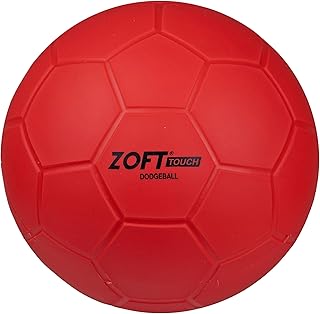 First-Play Zoft Touch Dodgeball , Red,Small, S