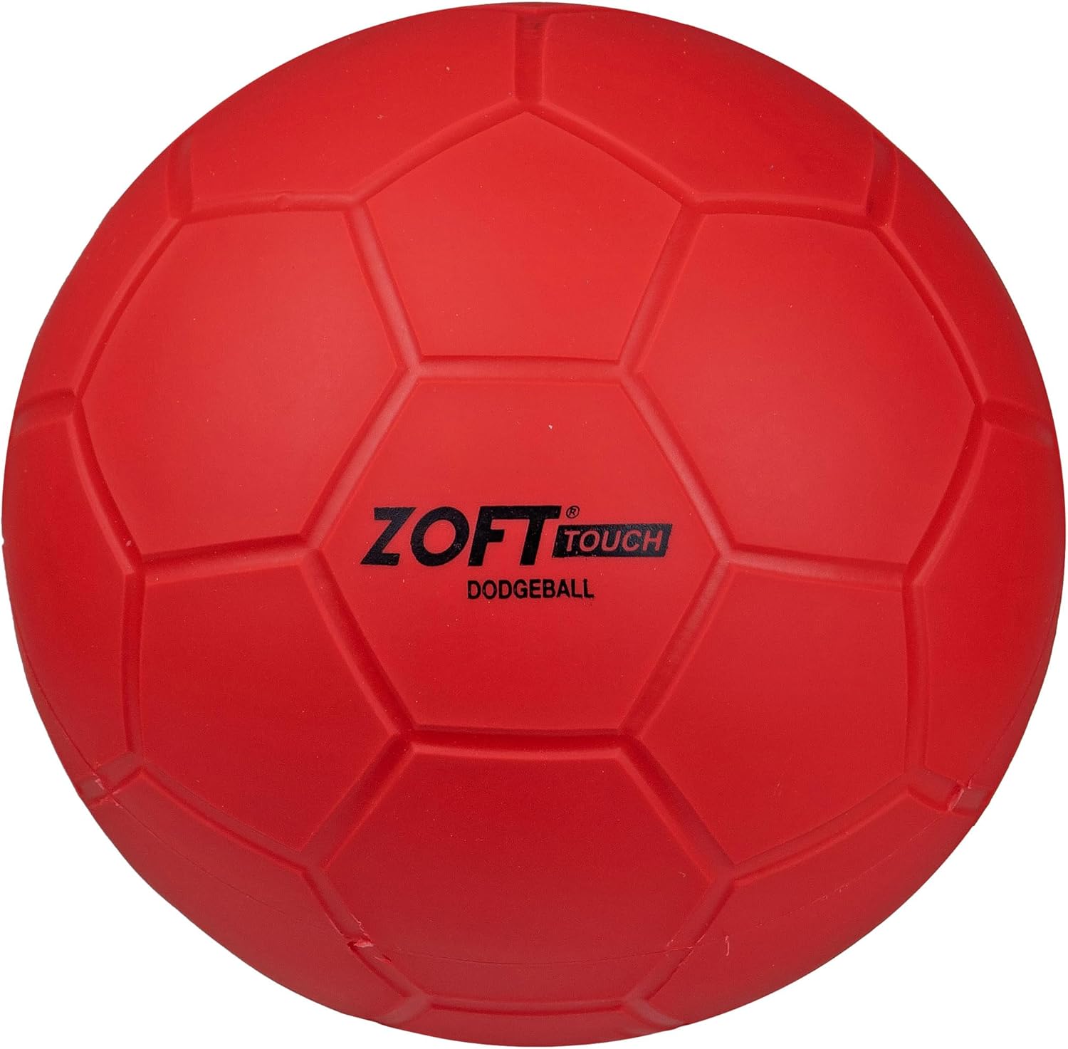 First-Play Zoft Touch Dodgeball , Red,Small, S-0