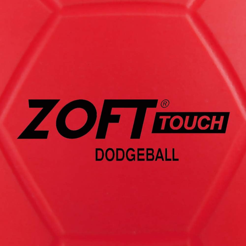 First-Play Zoft Touch Dodgeball , Red,Small, S-3